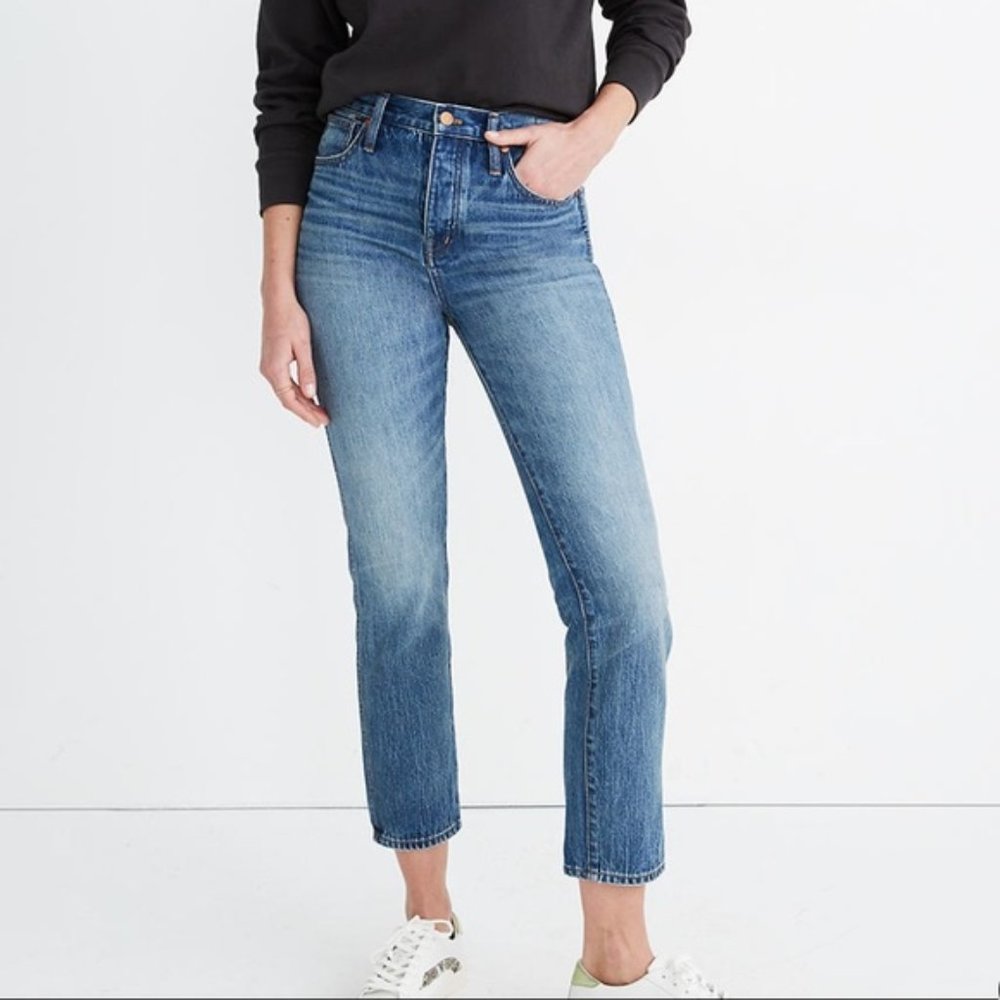 NWT Madewell Rigid Stovepipe Jeans (Portsmouth)